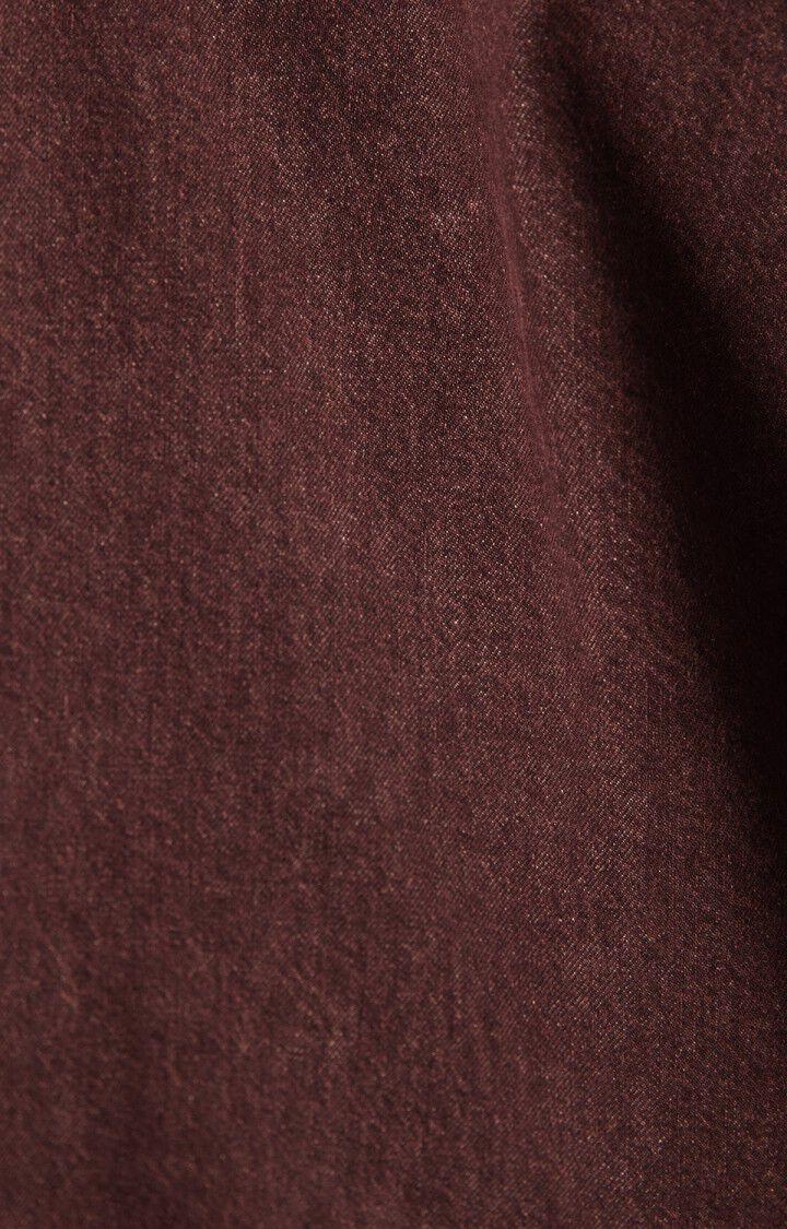 American Vintage Oshow raisin Jeansjacke Unisex bordeaux